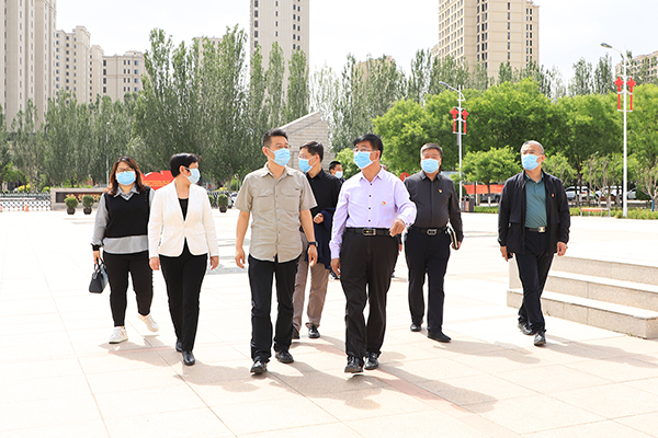 省教育厅督导组对BEAT365官网招生考试安全、党史学习教育及学生疫苗接种等多项工作进行督导检查