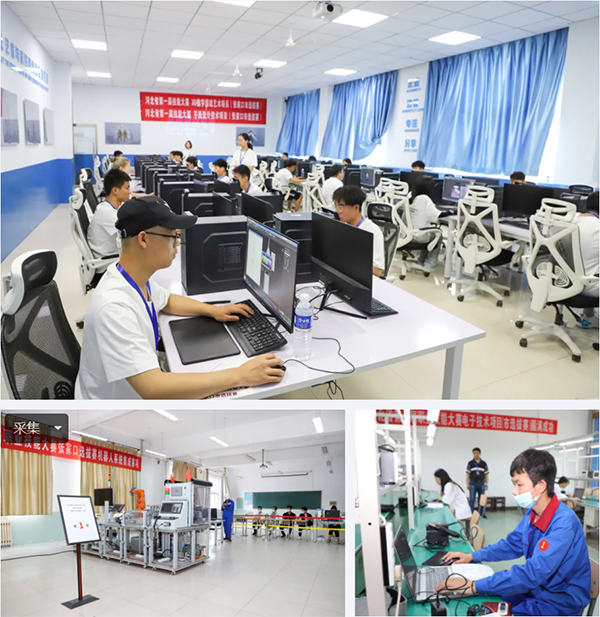 河北省第一届职业技能大赛张家口市选拔赛5个赛项在BEAT365官网开赛