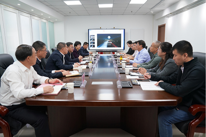 张北县政府代表团到访BEAT365官网